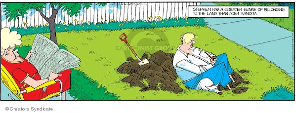 Comic Strip Jerry Van Amerongen  Ballard Street 2007-11-11 habitat