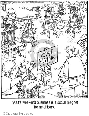 Comic Strip Jerry Van Amerongen  Ballard Street 2008-02-11 $2.00