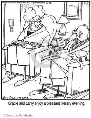 Comic Strip Jerry Van Amerongen  Ballard Street 2008-03-19 pleasant