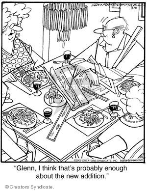 Comic Strip Jerry Van Amerongen  Ballard Street 2009-02-11 addition