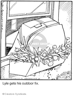 Comic Strip Jerry Van Amerongen  Ballard Street 2009-08-25 outdoors