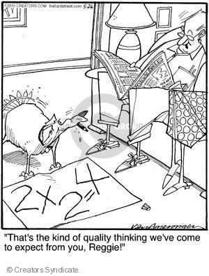 Comic Strip Jerry Van Amerongen  Ballard Street 2010-05-26 math