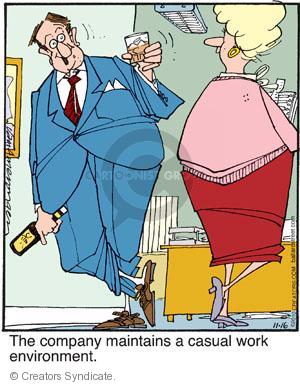 Comic Strip Jerry Van Amerongen  Ballard Street 2010-11-16 environment