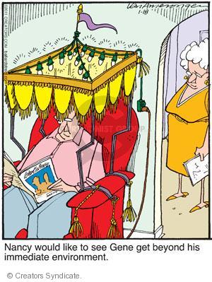 Comic Strip Jerry Van Amerongen  Ballard Street 2011-01-18 environment