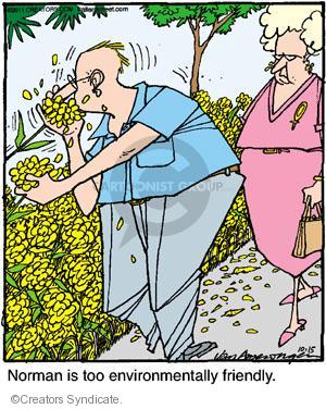 Comic Strip Jerry Van Amerongen  Ballard Street 2011-10-15 environment