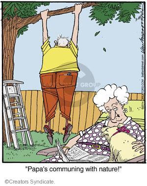 Comic Strip Jerry Van Amerongen  Ballard Street 2014-03-14 environment