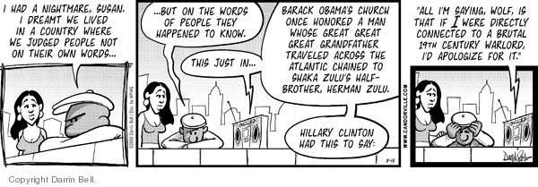 Comic Strip Darrin Bell  Candorville 2008-05-10 19th Century