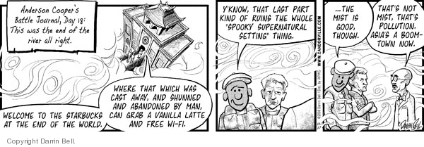 Comic Strip Darrin Bell  Candorville 2008-10-27 environment