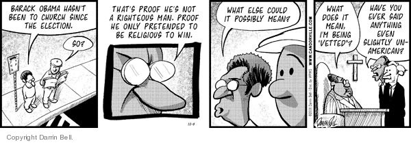 Comic Strip Darrin Bell  Candorville 2008-12-08 2008 election