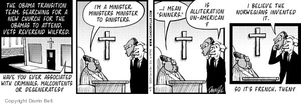 Comic Strip Darrin Bell  Candorville 2008-12-09 2008 election