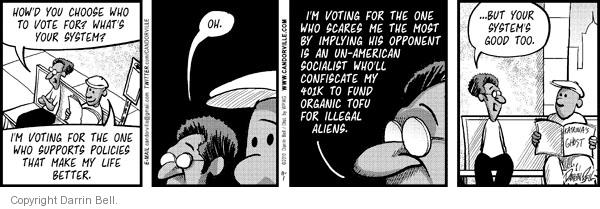 Comic Strip Darrin Bell  Candorville 2010-11-01 401k