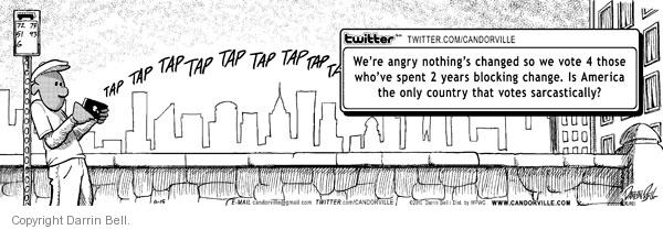 Comic Strip Darrin Bell  Candorville 2010-11-15 2010 election