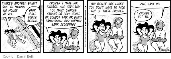 Comic Strip Darrin Bell  Candorville 2011-04-07 401k