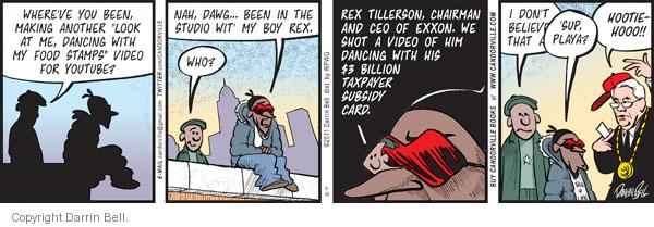 Comic Strip Darrin Bell  Candorville 2011-09-30 'sup