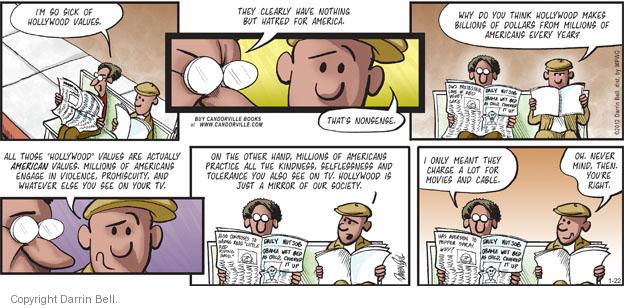 Comic Strip Darrin Bell  Candorville 2012-01-22 kindness