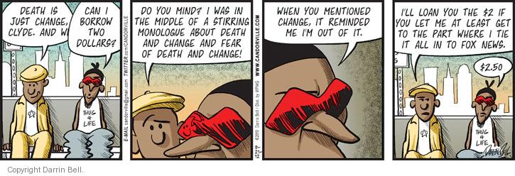 Comic Strip Darrin Bell  Candorville 2012-09-21 $2.50