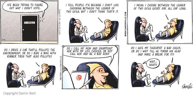 Comic Strip Darrin Bell  Candorville 2012-11-11 environment