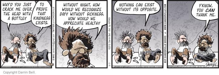 Comic Strip Darrin Bell  Candorville 2012-11-22 kindness