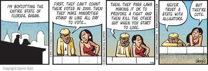 Comic Strip Darrin Bell  Candorville 2013-07-22 2000