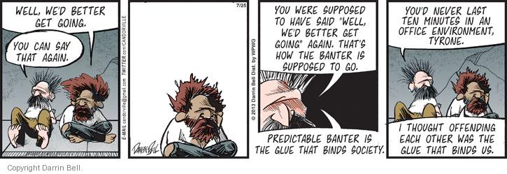 Comic Strip Darrin Bell  Candorville 2013-07-25 environment