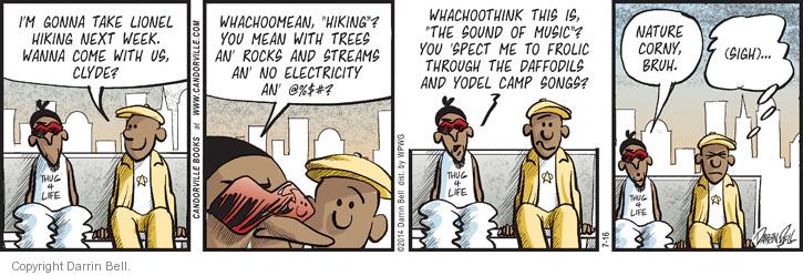 Comic Strip Darrin Bell  Candorville 2014-07-16 environment