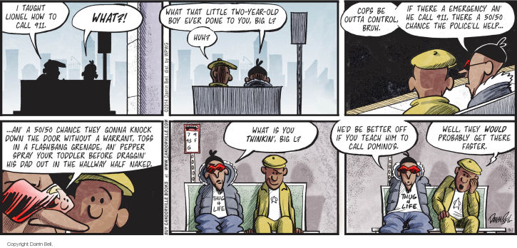 Comic Strip Darrin Bell  Candorville 2014-09-07 911