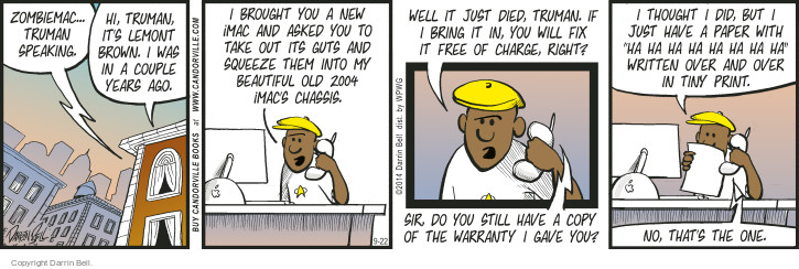 Comic Strip Darrin Bell  Candorville 2014-09-22 2004