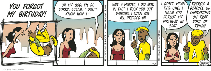Comic Strip Darrin Bell  Candorville 2014-09-26 2007