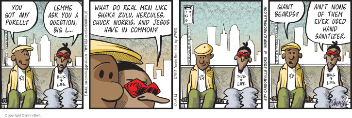 Comic Strip Darrin Bell  Candorville 2014-12-15 2012