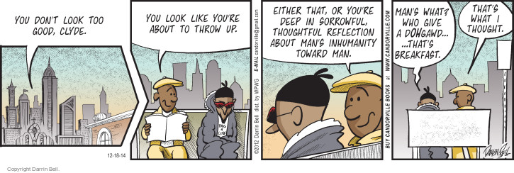 Comic Strip Darrin Bell  Candorville 2014-12-18 2012