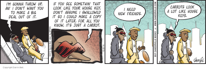 Comic Strip Darrin Bell  Candorville 2014-12-20 2012