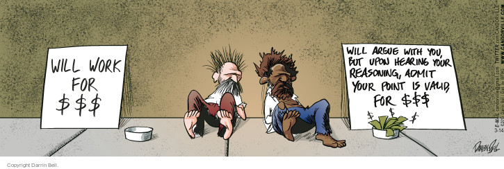 Comic Strip Darrin Bell  Candorville 2015-03-14 $$$