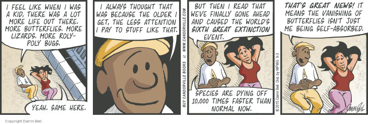 Comic Strip Darrin Bell  Candorville 2015-09-03 environment