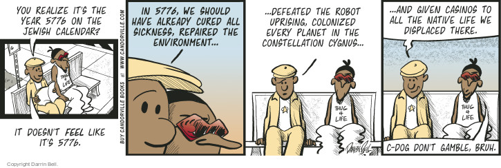 Comic Strip Darrin Bell  Candorville 2015-09-29 environment