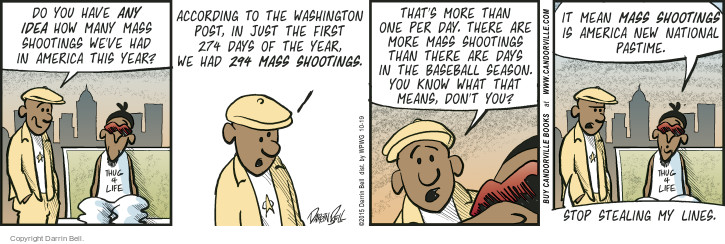 Comic Strip Darrin Bell  Candorville 2015-10-19 baseball