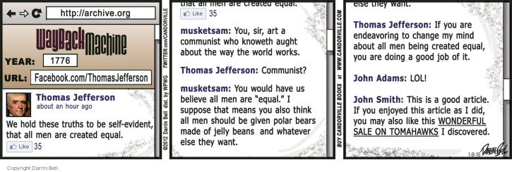 Comic Strip Darrin Bell  Candorville 2016-01-08 1776