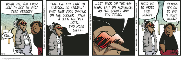 Comic Strip Darrin Bell  Candorville 2016-01-09 2012