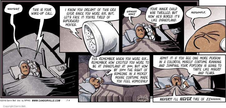 Comic Strip Darrin Bell  Candorville 2016-07-03 10PM