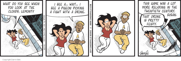 Comic Strip Darrin Bell  Candorville 2016-08-27 20th century