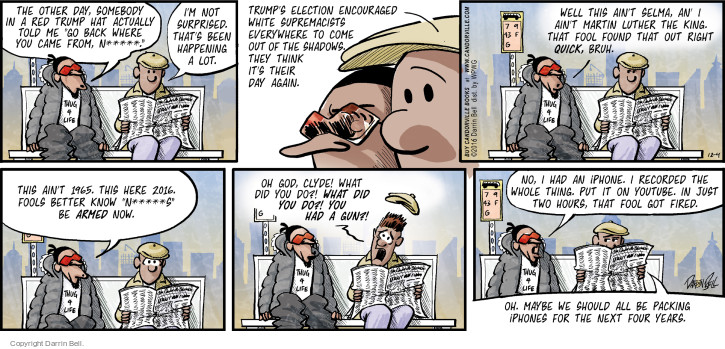 Comic Strip Darrin Bell  Candorville 2016-12-04 2016 election