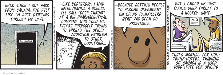 Comic Strip Darrin Bell  Candorville 2016-12-30 2016 election