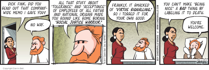 Comic Strip Darrin Bell  Candorville 2017-02-07 virtue