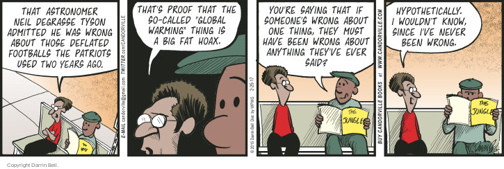 Comic Strip Darrin Bell  Candorville 2017-02-25 environment