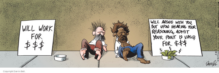 Comic Strip Darrin Bell  Candorville 2017-03-18 $$$