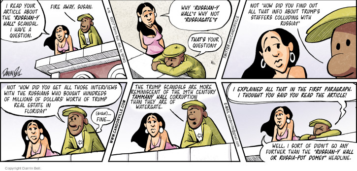 Comic Strip Darrin Bell  Candorville 2017-04-16 19th Century