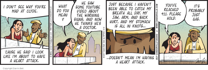 Comic Strip Darrin Bell  Candorville 2017-04-14 911
