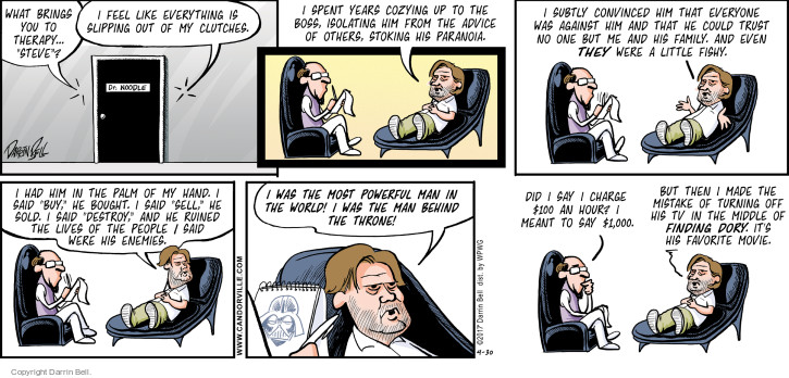 Comic Strip Darrin Bell  Candorville 2017-04-30 $1,000