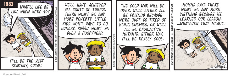 Comic Strip Darrin Bell  Candorville 2017-04-29 21st