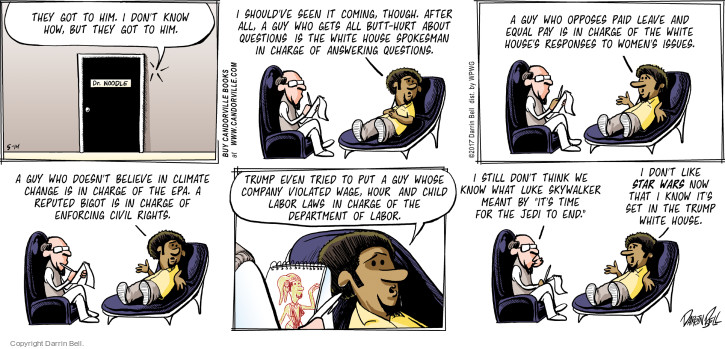 Comic Strip Darrin Bell  Candorville 2017-05-14 environment