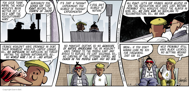 Comic Strip Darrin Bell  Candorville 2017-07-02 $20